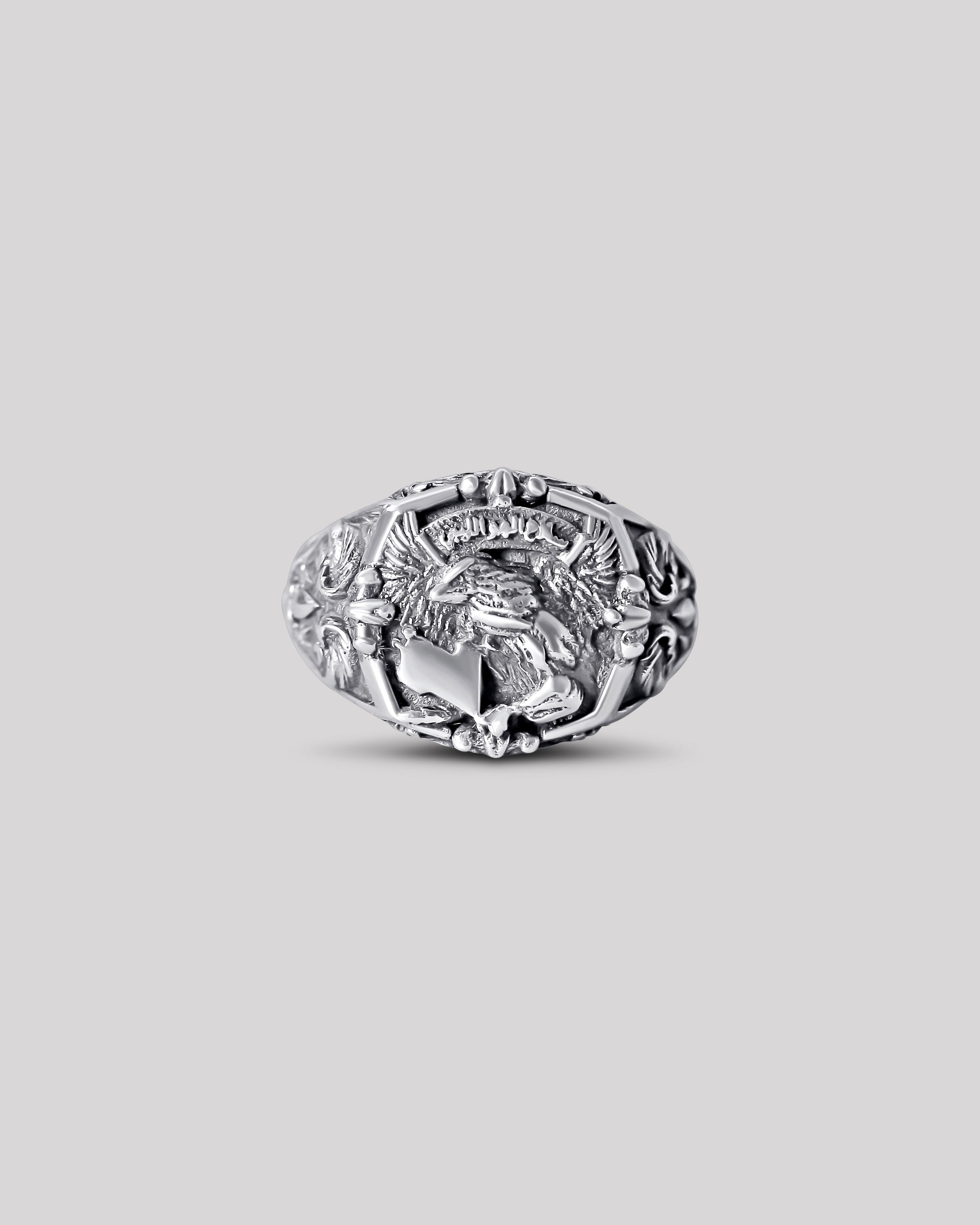 EAGLE SCULPTURE RING